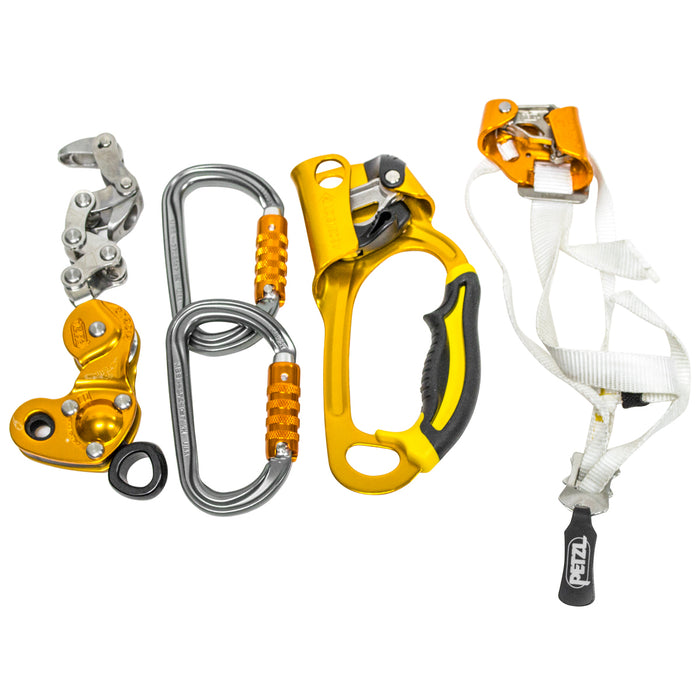 Petzl ZIGZAG-KIT-2 ZigZag Prusik Right Hand Ascension Climbing Kit — Russo  Power Equipment